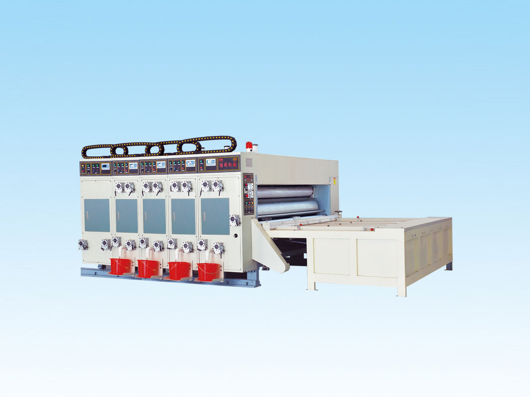YFQ-II系列水墨瓦楞纸板印刷分压切角开槽模切机